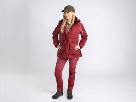 Pinewood DogSports Trainerin Damenjacke Dark Tomato Red 6