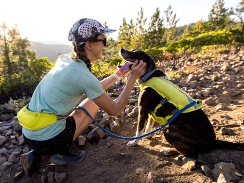 Ruffwear Trail Runner™ Laufgürtel Jogginggurt Lichen Green