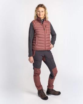 Pinewood Abisko Insulation Damen Weste marron rose 7