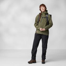 Fjällräven High Coast Regenjacke für Damen laurel green 7