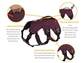 Ruffwear Web Master™ Hundegeschirr Purple Rain 7