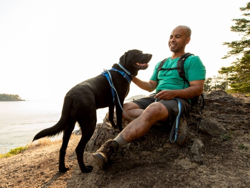 Ruffwear Front Range™ 3.0 Hundeleine Coastal Fade