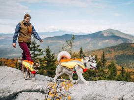 Ruffwear Lumenglow reflektierende Weste für Hunde blaze orange 8