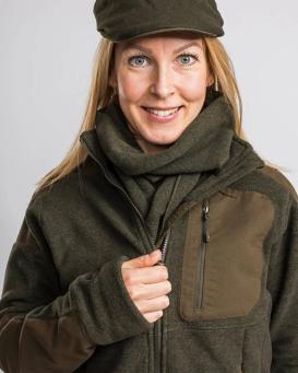 Pinewood Smaland Forest Damen Fleecejacke Hunting Green 8