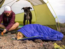 Ruffwear Highlands Sleeping Bag™ Hundeschlafsack Huckleberry Blue 9