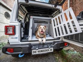 KS Bond Aluminium Hundetransportbox Grey Metallic 9